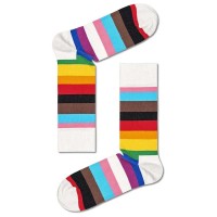 чорапи,мъжки,чорапи,дамски,чорапи,happy,socks,pride,stripe,sock,half,long,socks,multicolor,(white)