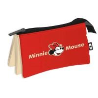 канцеларски,принадлежности,disney,triple,21x11x3.5,cm,minnie,pencil,case,multicolor,1,(red)