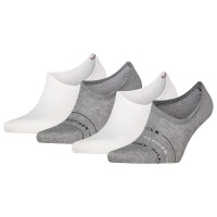 чорапи,мъжки,чорапи,tommy,hilfiger,giftbox,branded,stripe,no,show,socks,4,pairs,multicolor,(grey,melange)