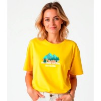 тениска,мъжки,тениски,дамски,тениски,kruskis,dont,waste,your,time,short,sleeve,t,shirt,yellow,(yellow)