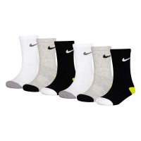 чорапи,мъжки,чорапи,дамски,чорапи,nike,smiley,crew,socks,6,pairs,multicolor,(grey,heather)