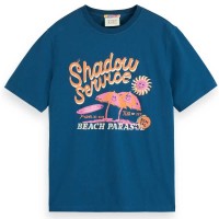 тениска,мъжки,тениски,scotch,&,soda,front,artwork,short,sleeve,t,shirt,harbour,teal,(blue)