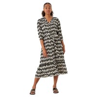 рокля,дамски,поли,и,рокли,garcia,o40086,long,sleeve,midi,dress,black,(multicolor)