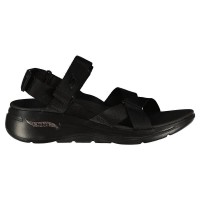 сандали,дамски,сандали,и,чехли,skechers,go,walk,arch,fit,sandals,black,textile,(black)