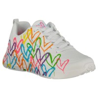 маратонки,дамски,маратонки,skechers,uno,lite,trainers,white,durabuck,w,multi,color,heart,print,(multicolor)