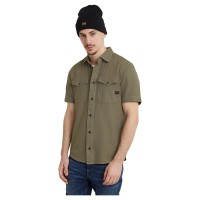 риза,с,къс,ръкав,мъжки,ризи,g,star,marine,short,sleeve,shirt,shamrock,gold,(green)