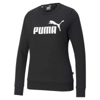 блуза,дамски,блузи,puma,essential,logo,crew,sweatshirt,black,(puma,black)