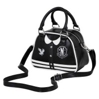 чанта,всички,чанти,karactermania,bowling,wednesday,handbag,multicolor,(black)