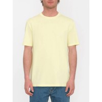 тениска,мъжки,тениски,volcom,stone,blanks,basic,short,sleeve,t,shirt,aura,yellow,(yellow)