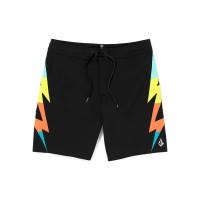 бански,гащета,мъжки,бански,костюми,volcom,zapped,liberators,19´´,swimming,shorts,black