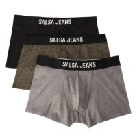 боксерки,мъжко,бельо,salsa,jeans,21007866,boxers,3,units,multicolor,(dark,red,v2)