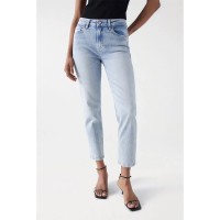 дънки,мъжки,панталони,дамски,панталони,salsa,jeans,true,cropped,slim,fit,jeans,blue,(light,wash)