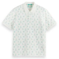 дамски,блузи,с,яка,мъжки,блузи,с,яка,scotch,&,soda,175555,short,sleeve,polo,white,(swan)