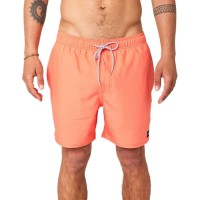 бански,гащета,мъжки,бански,костюми,rip,curl,daily,volley,swimming,shorts,coral,(orange)