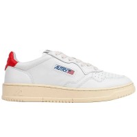 маратонки,мъжки,маратонки,дамски,маратонки,autry,medalist,low,trainers,white,(leather,leather,white,red)