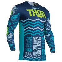 блуза,с,дълъг,ръкав,мъжки,тениски,дамски,тениски,thor,prime,aloha,long,sleeve,jersey,blue,(navy,aqua)