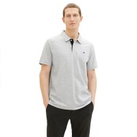 мъжки,блузи,с,яка,tom,tailor,basic,contrast,1031006,short,sleeve,polo,grey,(grey,heather,melange)