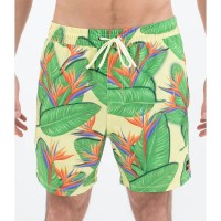 бански,гащета,мъжки,бански,костюми,hurley,cannonball,volley,17´´,swimming,shorts,heavenly,yellow,(multicolor)