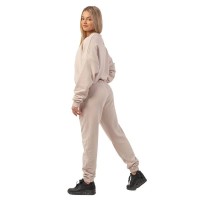 анцуг,дамски,анцузи,nebbia,iconic,mid,waist,408,tracksuit,pants,beige,(cream)