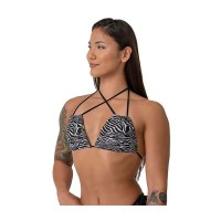 дамски,бански,костюми,nebbia,maceió,zebra,bikini,top,black,(white)