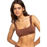 дамски,бански,костюми,roxy,silky,island,bikini,top,root,beer,(brown)