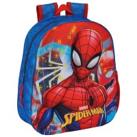 раница,раници,safta,3d,spider,man,backpack,multicolor