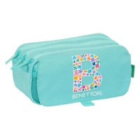 канцеларски,принадлежности,safta,large,triple,benetton,pencil,case,letter,(blue)