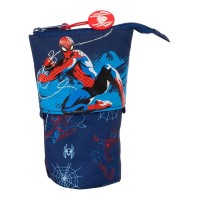 канцеларски,принадлежности,safta,spider,man,neon,pencil,case,multicolor,(blue)