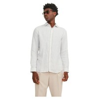 риза,с,дълъг,ръкав,мъжки,ризи,jack,&,jones,parker,linen,stripe,long,sleeve,shirt,travertine,fit,comfort,fit,(white)