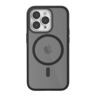 други,аксесоари,woodcessories,magsafe,iphone,14,pro,phone,case,clear,(matte,black)