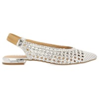 обувки,дамски,обувки,gioseppo,guatavita,ballet,pumps,silver,(golden)