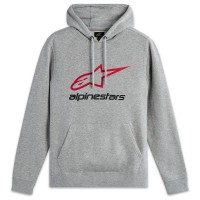 суичър,мъжки,пуловери,alpinestars,always,v3,hoodie,gray,heather,red,black,(grey)