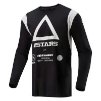 блуза,с,дълъг,ръкав,мъжки,тениски,alpinestars,techdura,long,sleeve,jersey,black