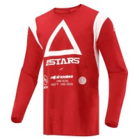 блуза,с,дълъг,ръкав,мъжки,тениски,alpinestars,techdura,long,sleeve,jersey,bright,red,(red)