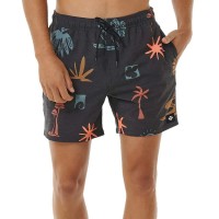 бански,гащета,мъжки,бански,костюми,rip,curl,party,pack,volley,swimming,shorts,multico,(grey)