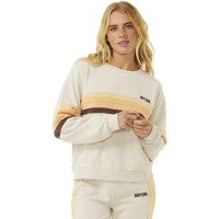 блуза,дамски,блузи,rip,curl,surf,revival,panelled,sweatshirt,beige,(oatmeal,marle)