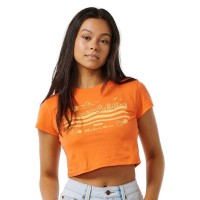 тениска,дамски,топове,rip,curl,summer,solstice,short,sleeve,t,shirt,orange,(bright,orange)