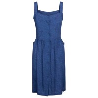 рокля,дамски,поли,и,рокли,trespass,mita,sleeveless,dress,navy,print,(blue)