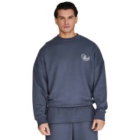блуза,мъжки,пуловери,siksilk,graphic,sweatshirt,navy,(blue)