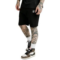 къси,панталони,мъжки,панталони,дамски,панталони,siksilk,ss,18045,sweat,shorts,black,(black)