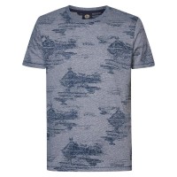 тениска,мъжки,тениски,petrol,industries,tsr650,short,sleeve,t,shirt,navy,blue,(grey)