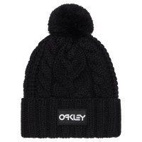 шапка,всички,шапки,oakley,harper,pom,beanie,black,(black,white,logo)