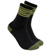 чорапи,мъжки,чорапи,oakley,icon,b1b,2.0,half,long,socks,green,(blackout)
