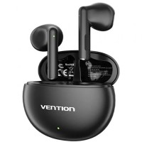 слушалки,слушалки,vention,elf,06,nbkb0,tws,wireless,earphones,black,(black)
