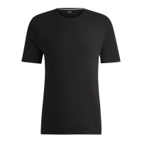 тениска,мъжки,пижами,boss,rib,short,sleeve,pyjama,t,shirt,black