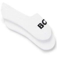 чорапи,мъжки,чорапи,boss,uni,logo,10260228,socks,2,pairs,white,(white)