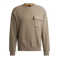 блуза,мъжки,пуловери,boss,10244192,sweatshirt,open,brown,(brown)