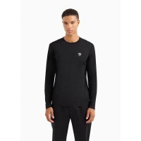 тениска,мъжки,тениски,ea7,emporio,armani,8npt17,pjrgz,long,sleeve,t,shirt,black