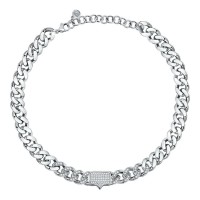 бижутерия,chiara,ferragni,j19auw13,necklace,silver,(grey)