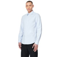 риза,с,дълъг,ръкав,дамски,ризи,мъжки,ризи,armani,exchange,8nzcgb,z8anz,long,sleeve,shirt,blue,(light,blue)